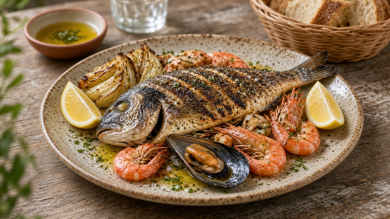 Pescado a la plancha en Altea