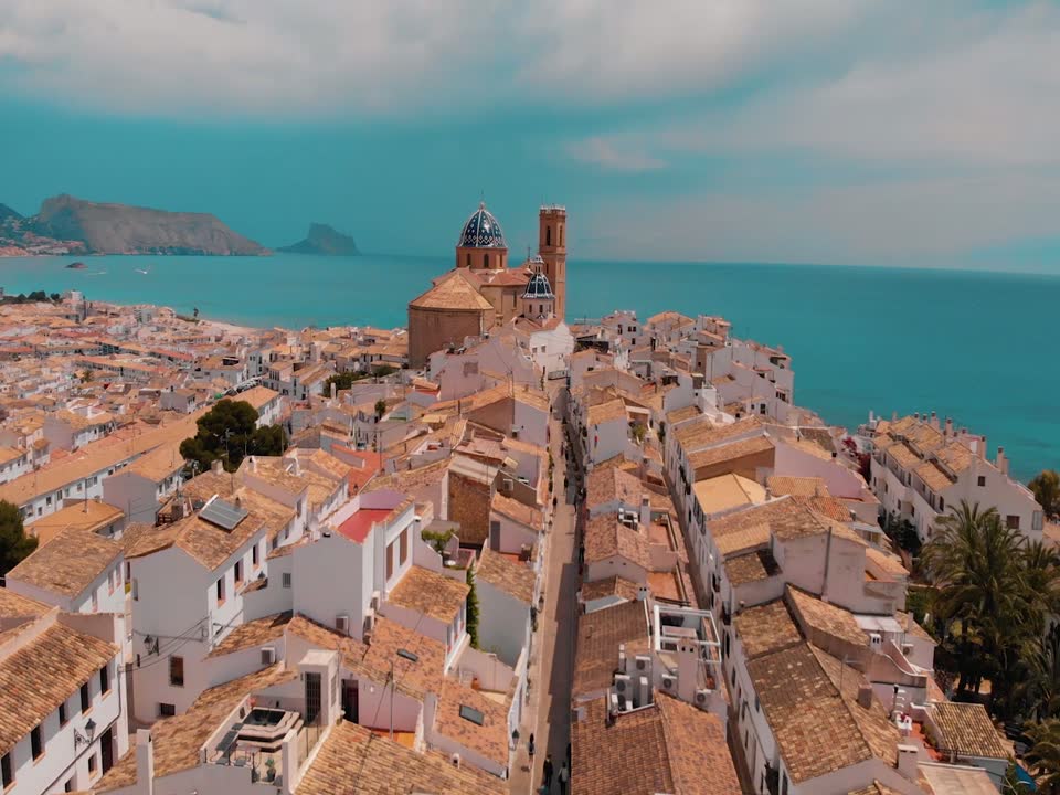 Altea desde el aire